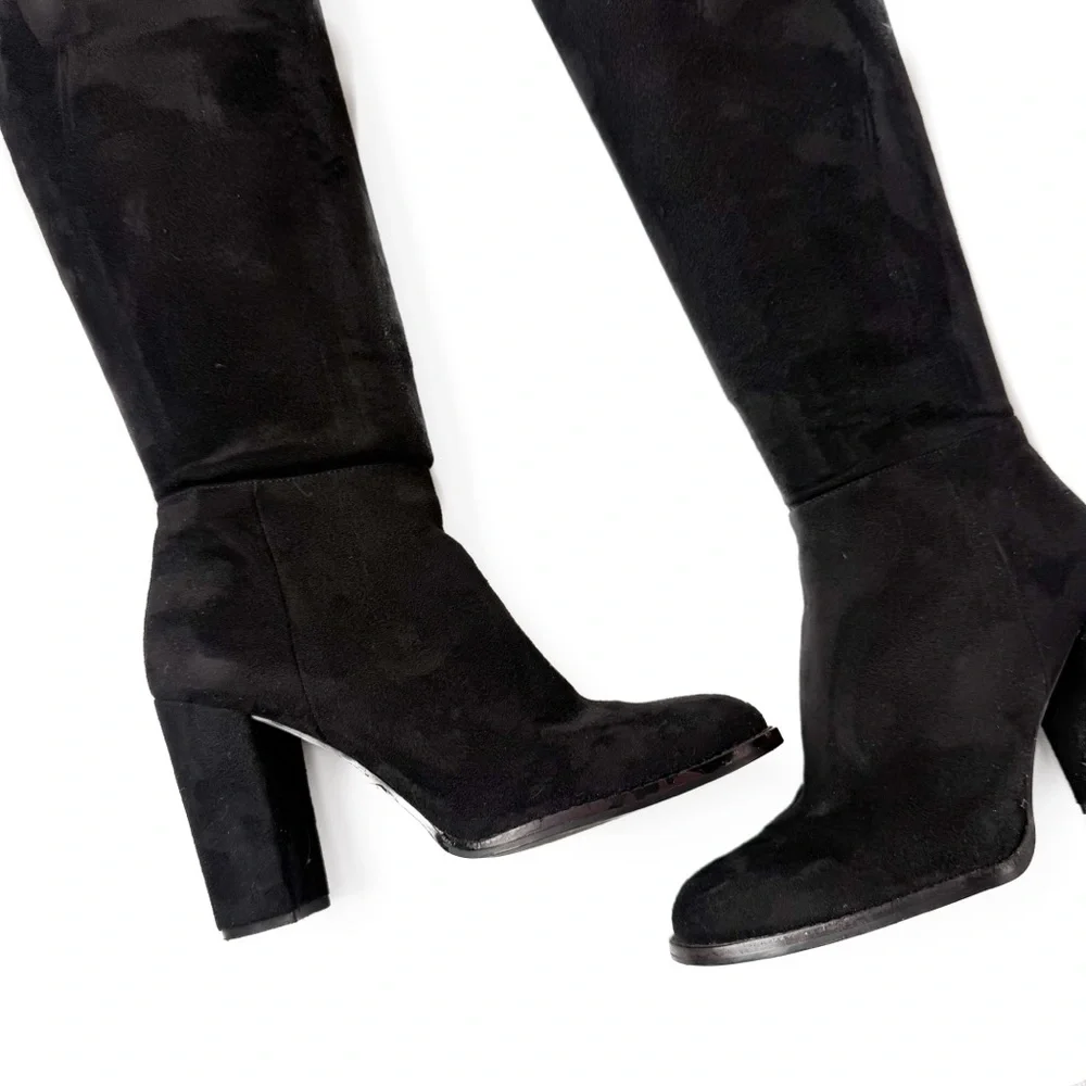 Vince Camuto Over the Knee Suede Boots